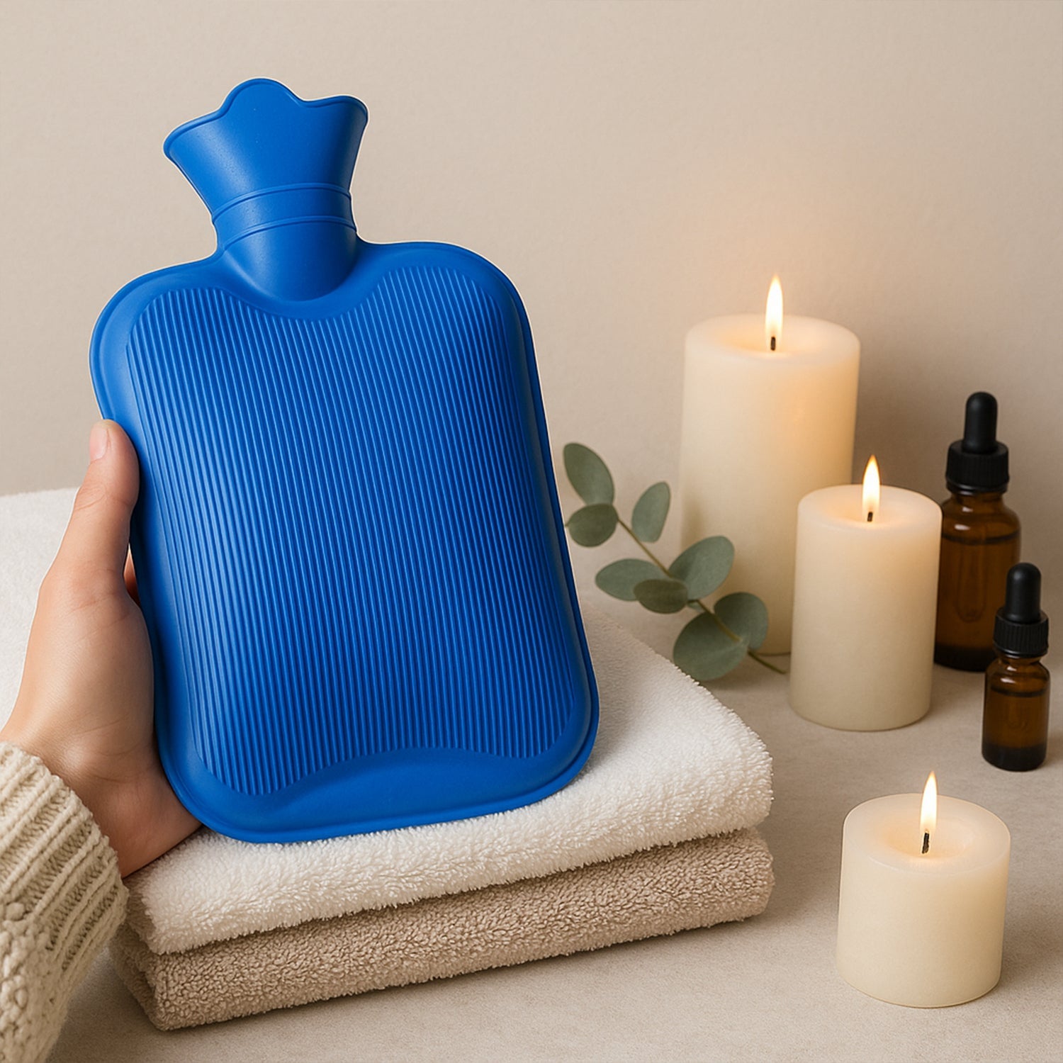 Hot Water Bag 1400ML – Pain Relief for Muscle & Neural Aches Hot Water Bag 1400ML – Pain Relief for Muscle & Neural Aches